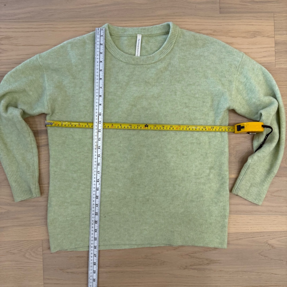 The Group Babaton Thurlow Sweater M Green Merino Wool blend - Picture 8 of 11